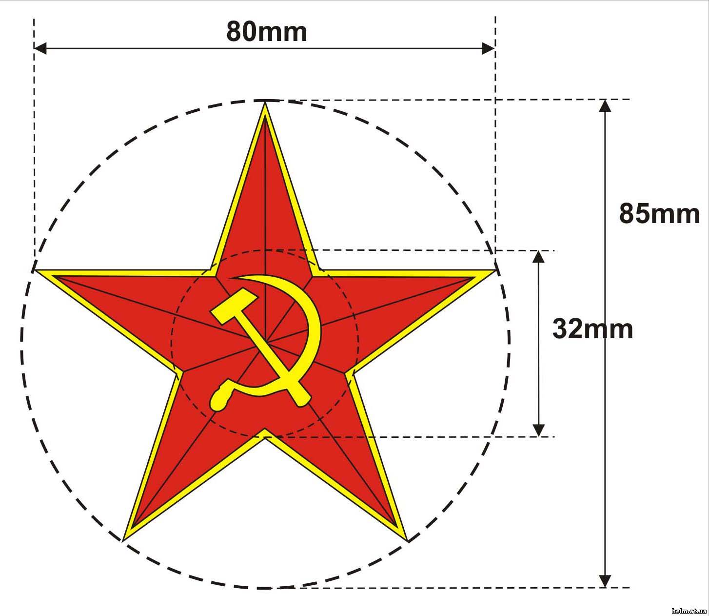 Пятиконечная звезда СССР